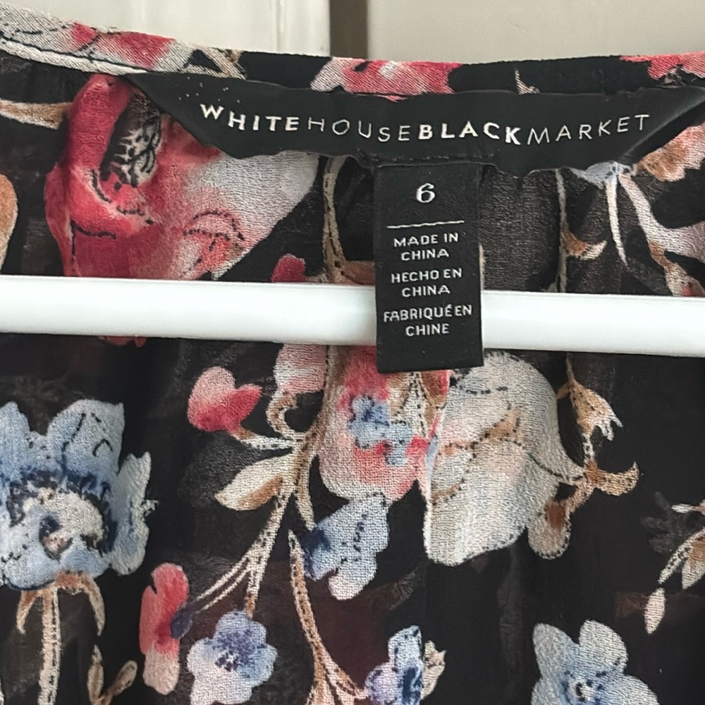 It is a very nice blouse in good condition to wear on a casual occasion.